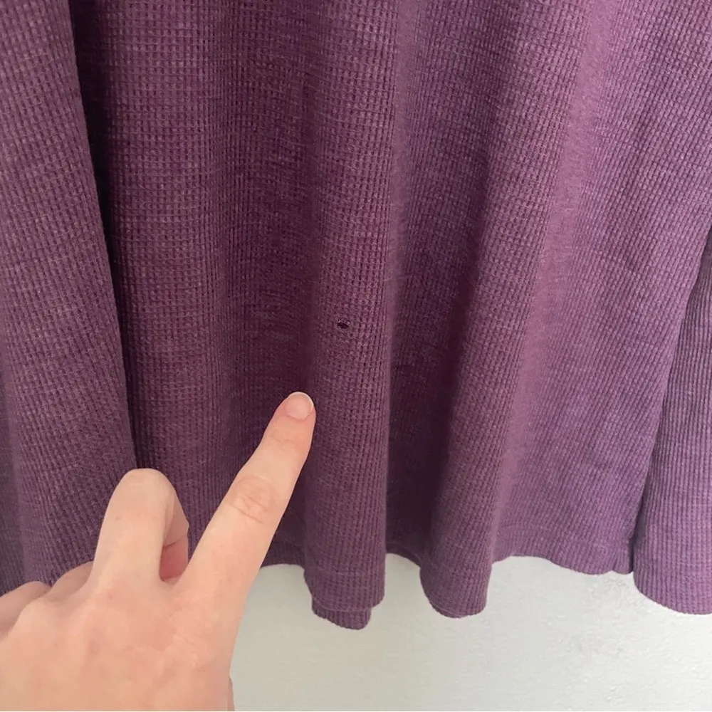 Michael Stars Waffle Knit Cowl Neck Long Sleeve Dress NWOT - Image 4