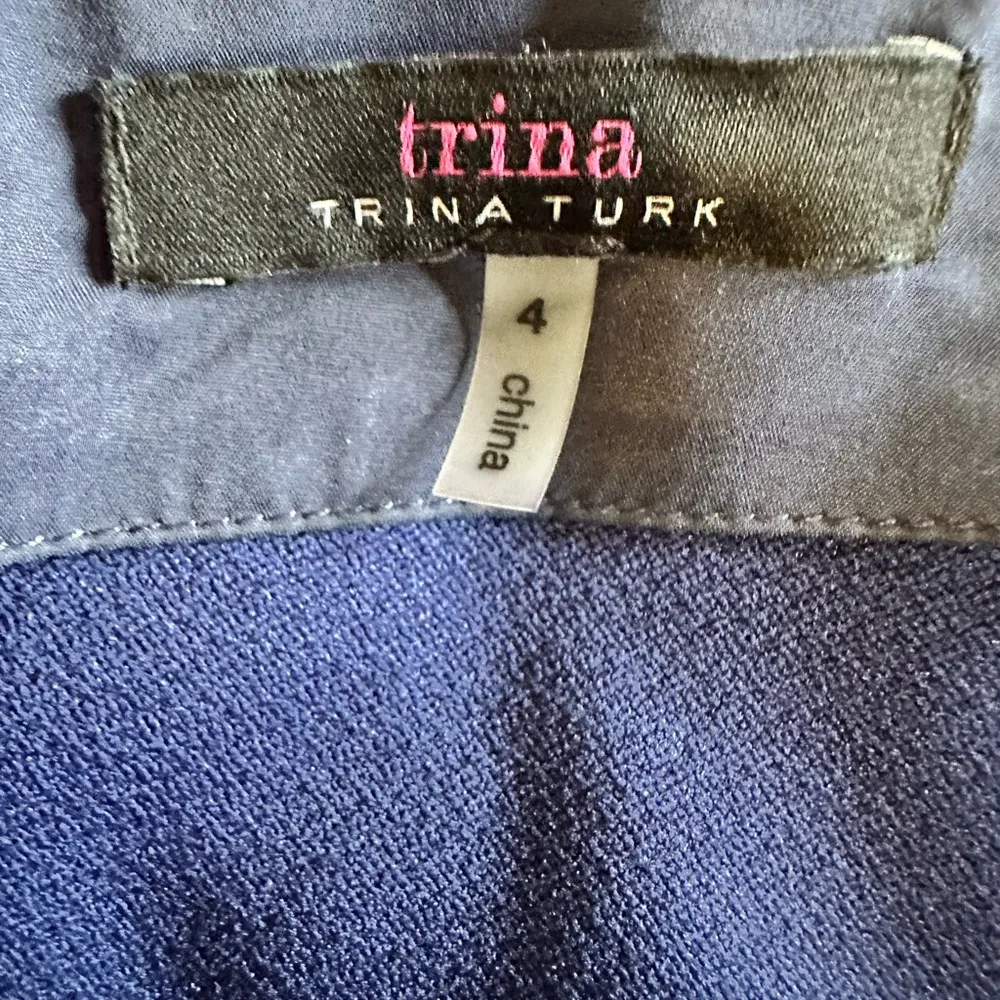 Shell Beach Dress, navy, Size 4 - Image 4