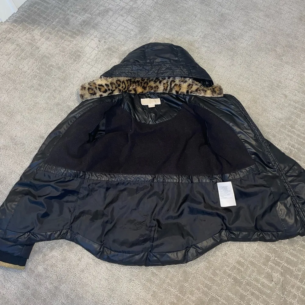 Michael Kors Black Quilted Down Puffer Coat - Image 6