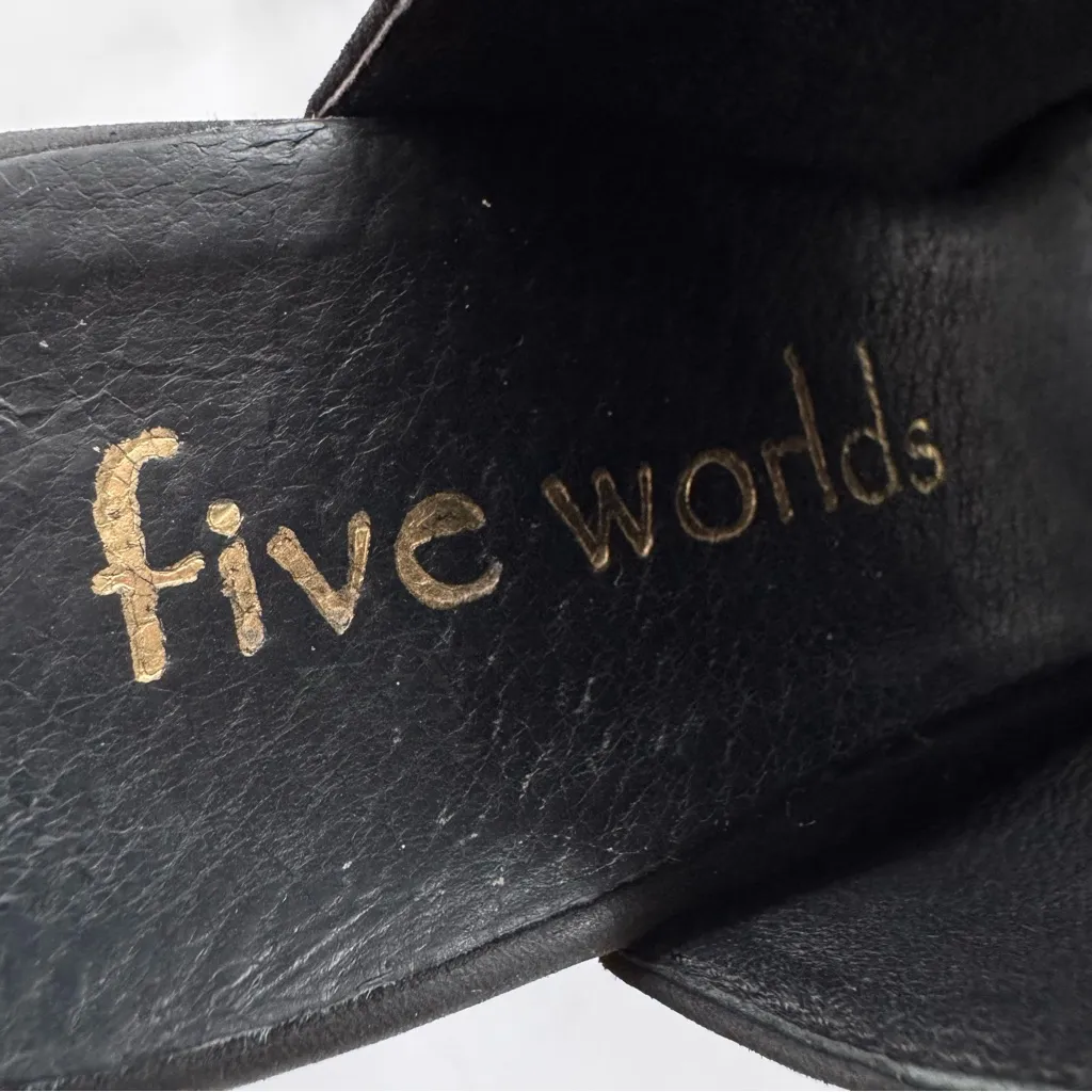Five Worlds by Cordani Hatty Clog Bootie Black Size 8.5 - Image 5