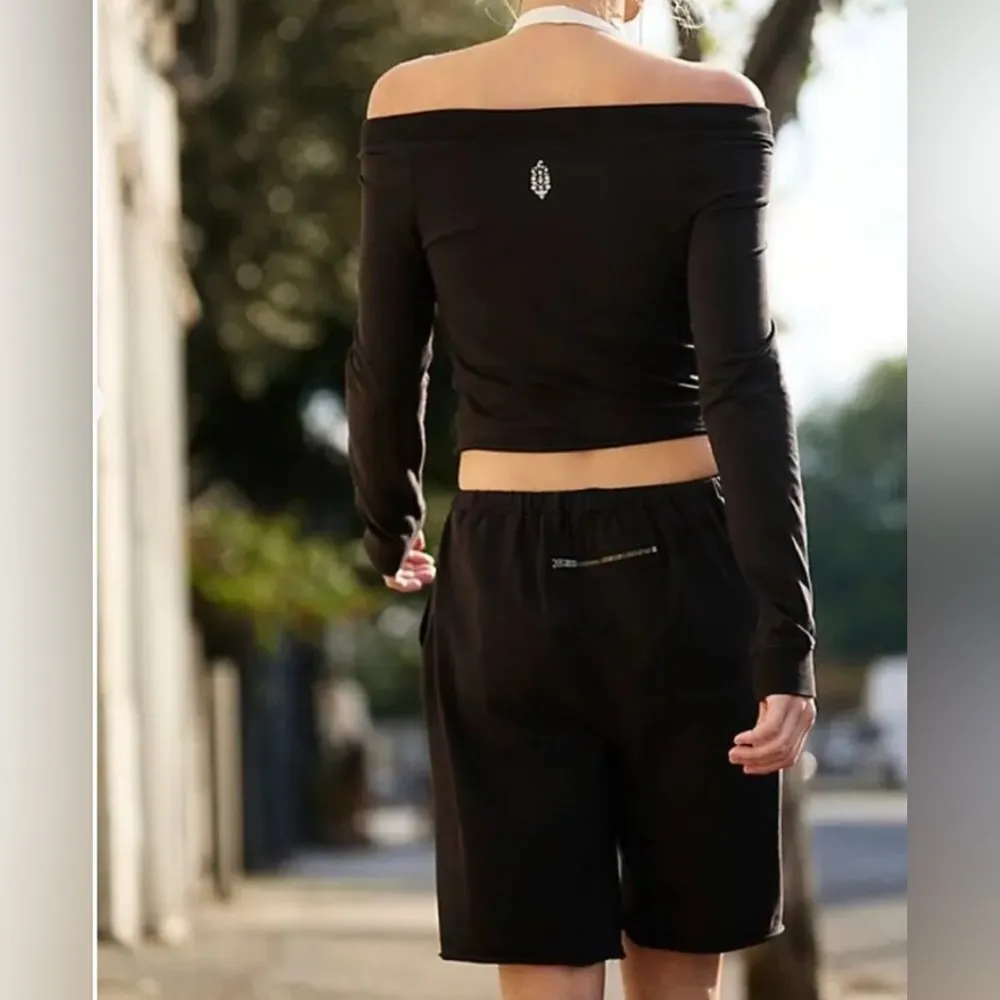 #4  NWT Free People Hot Shot Easy Set in Black - Image 3