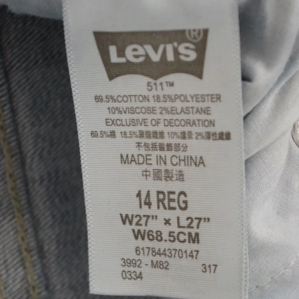 Levi's 511 Slim Stretch Jeans Size 27" - Image 5
