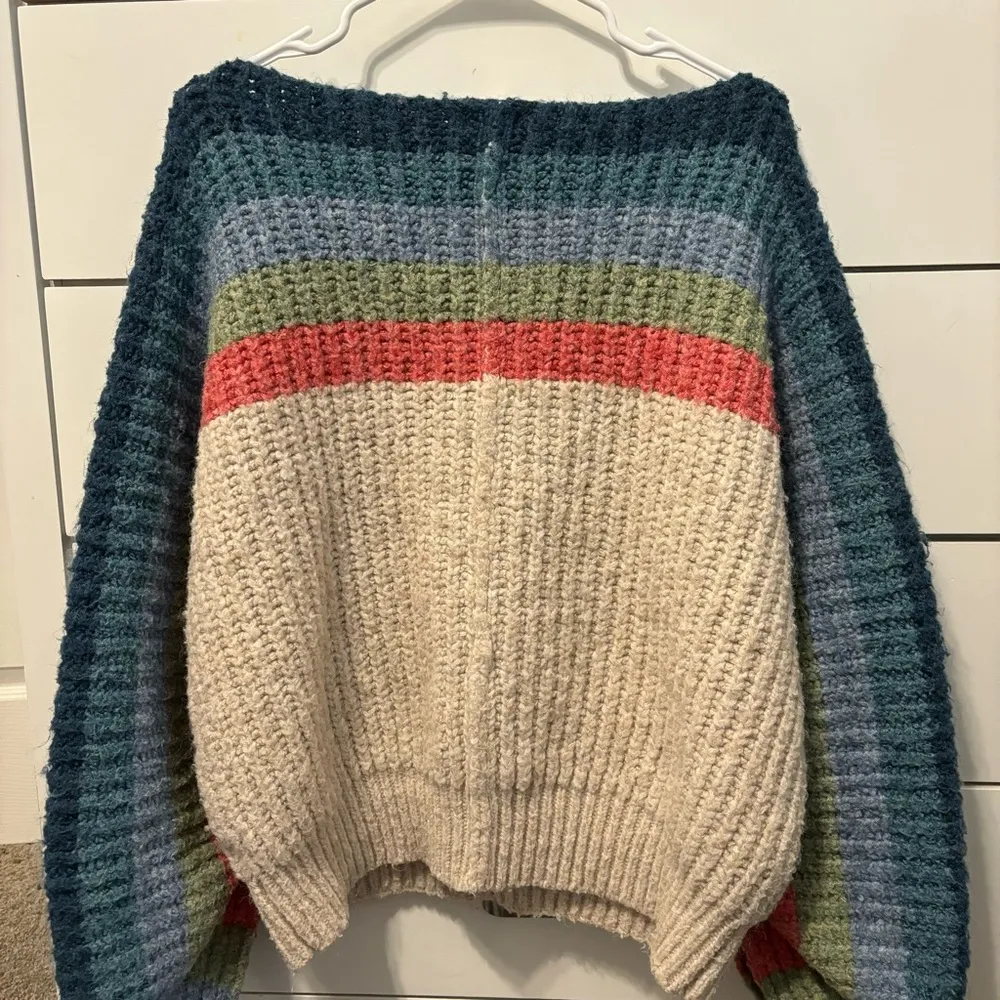 POL Naturally Cooler Striped Sweater - Image 3