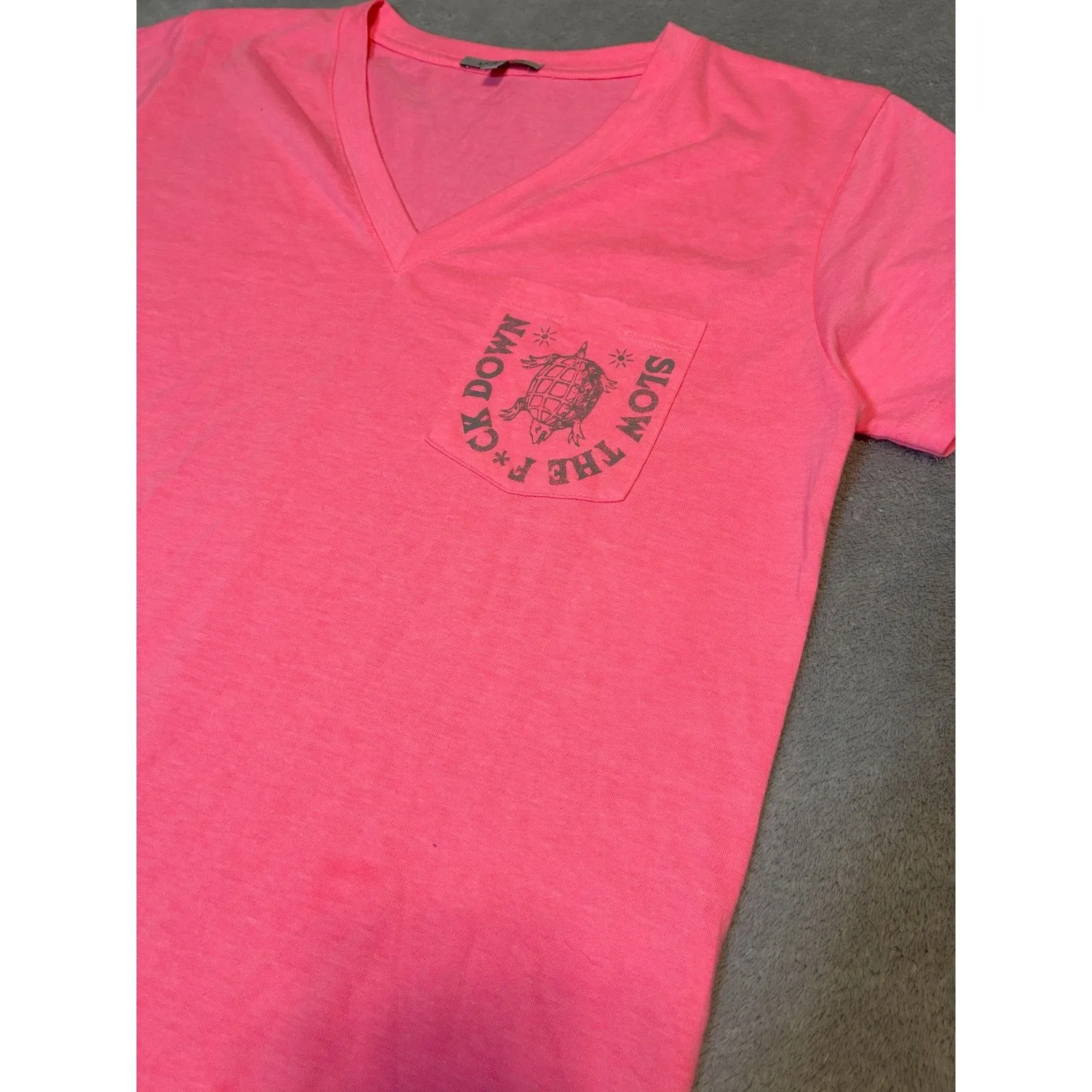 Lisa Todd Slow Down Turtle Pocket V - Image 2