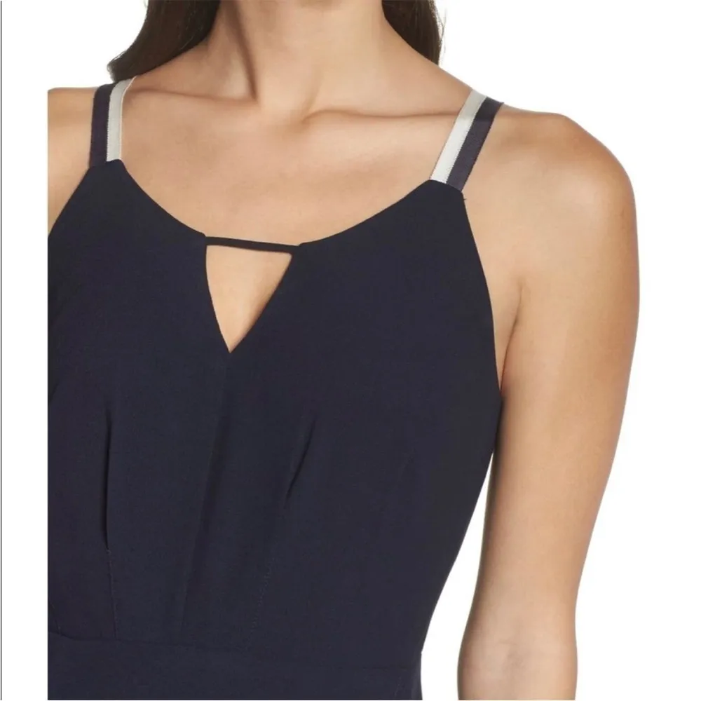 19 Cooper Navy Blue Knee Length Dress Small - Image 3