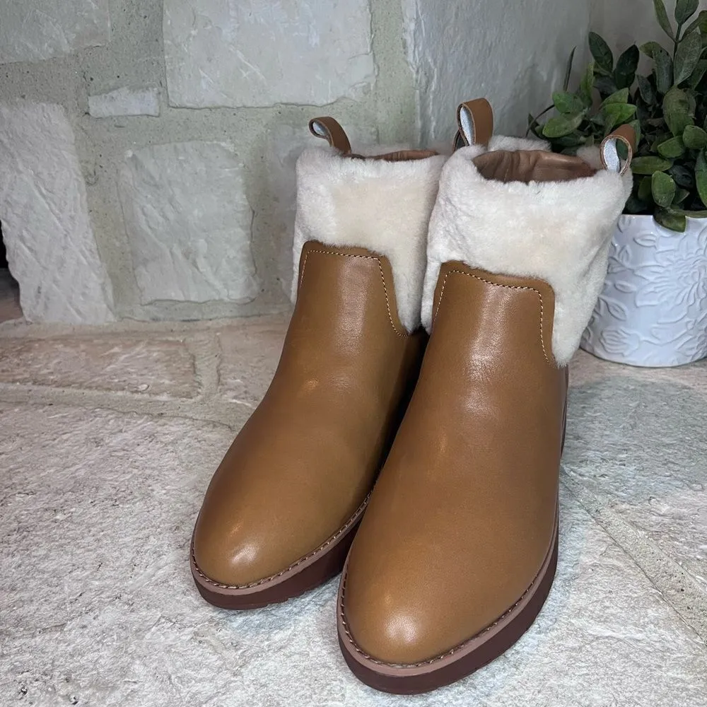 Fit Flop MIMIE ANKLE hazelnut BOOTS Comfort Sz 6 - Image 2