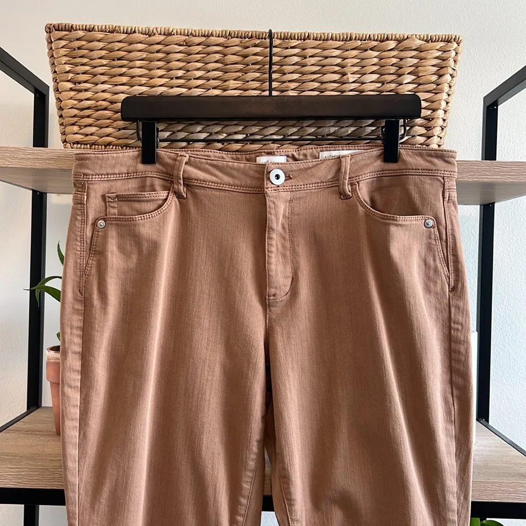 J. Jill Mid-Rise Authentic Fit Slim Ankle Jeans, 14P - Image 2