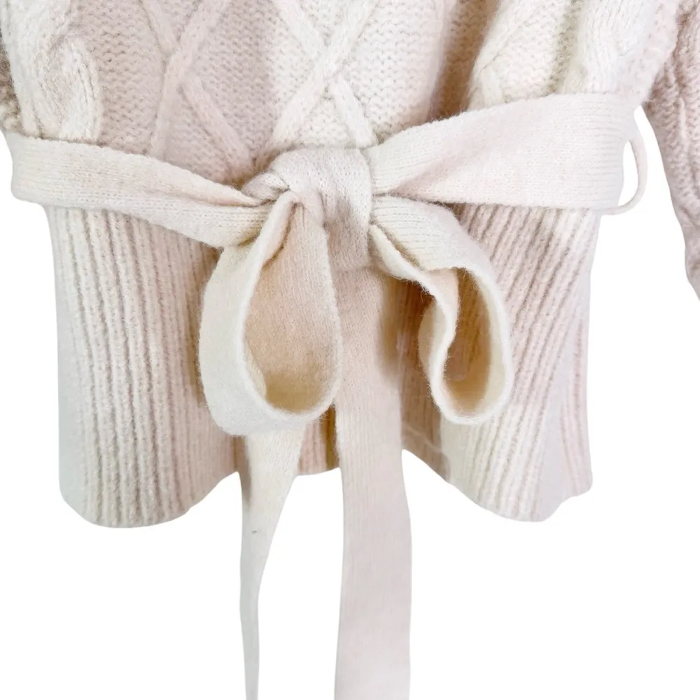 Revolve Tularosa Fern Blouson Cable Sweater in Toast Size XS - Image 7