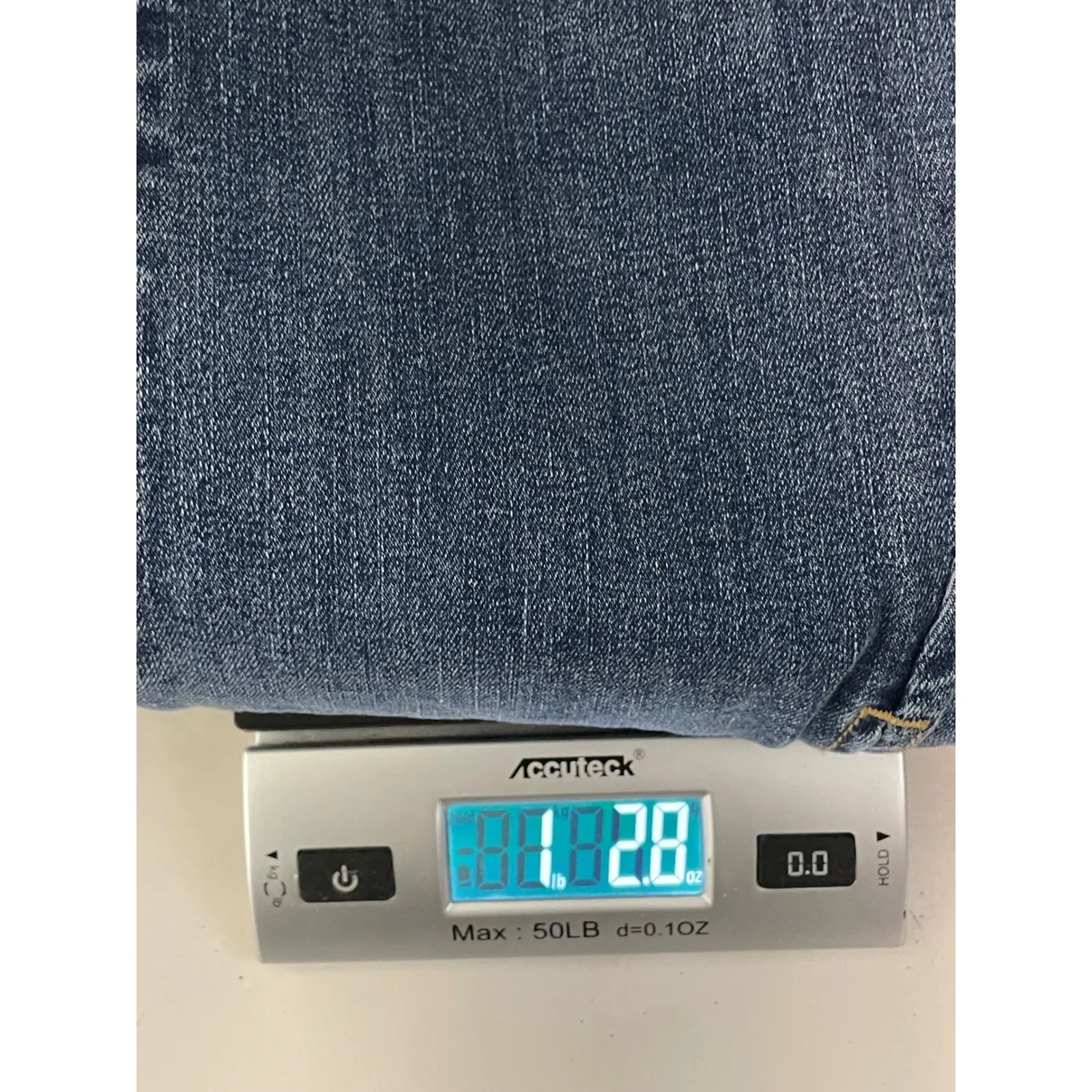 Francesca's Harper Heritage High Rise Bootcut Jeans Size 27 Split Hem Blue - Image 13