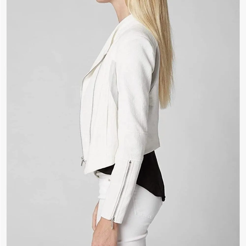 BlankNYC moto jacket taupe brown - Image 10