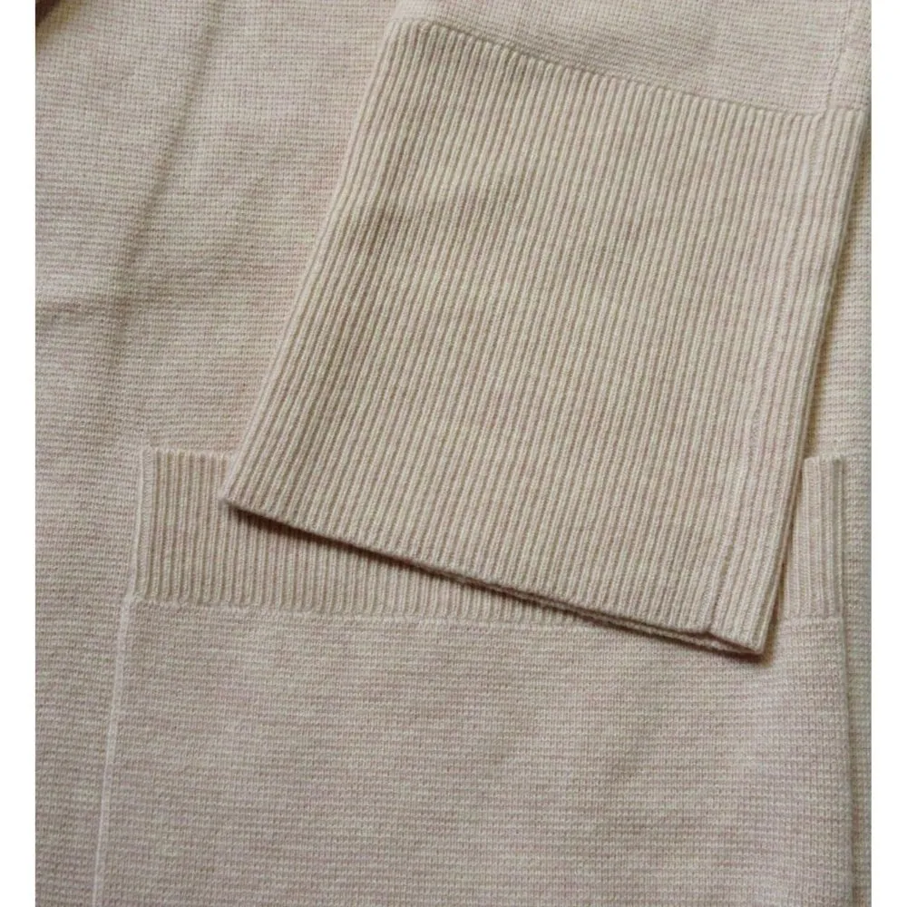 NWT J.Crew Ella in Heather Pale Pink Open-Front Sweater Blazer Cardigan XXS $178 - Image 4