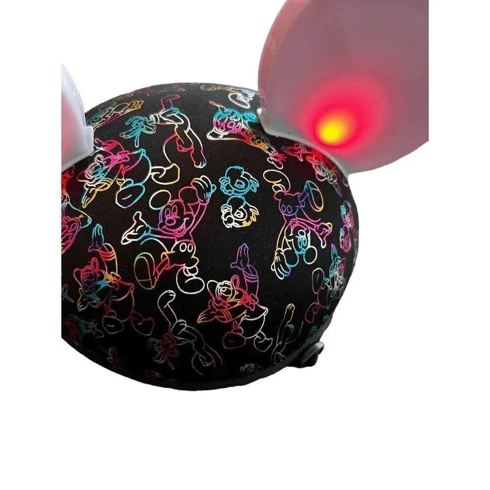 Disney Parks World of Color Mickey Mouse "Glow With The Show" Light Up Ears Hat - Image 3