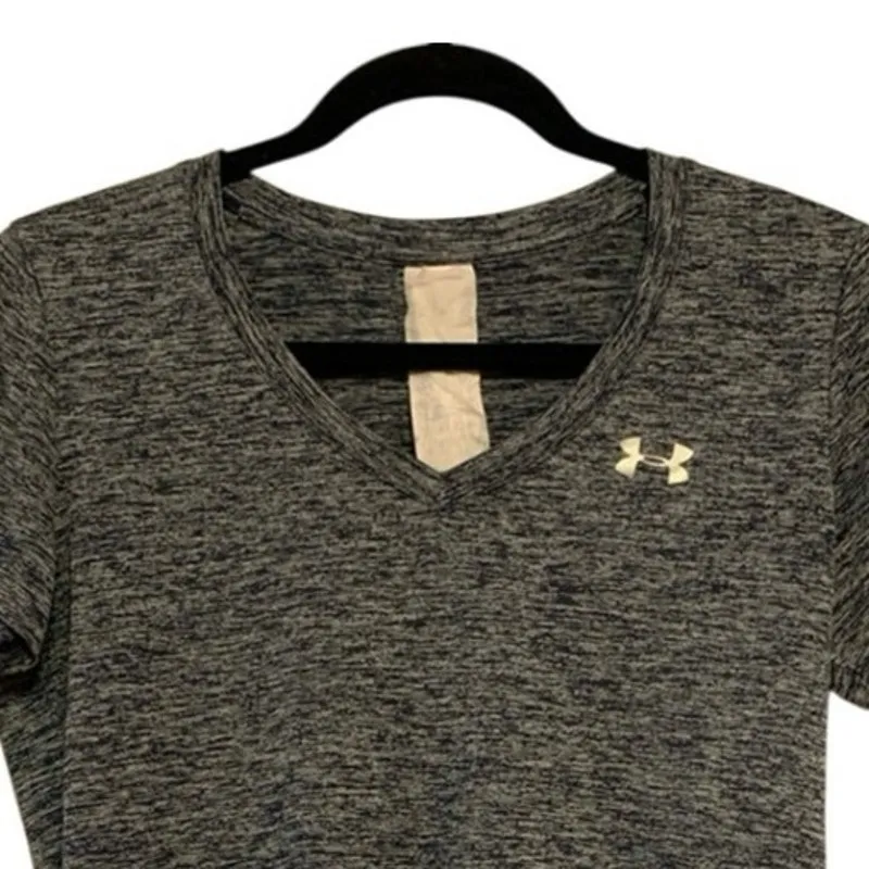 Under Armour V Neck Blue & White Top - Image 2