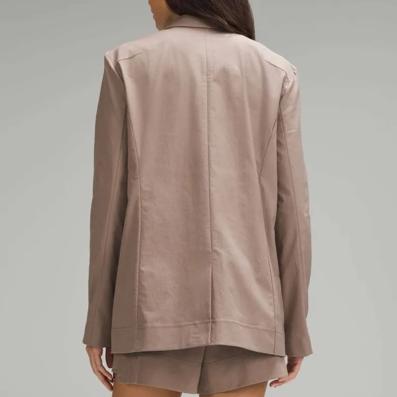 Lululemon Relaxed-Fit Twill Blazer in Taupetastic - Image 2