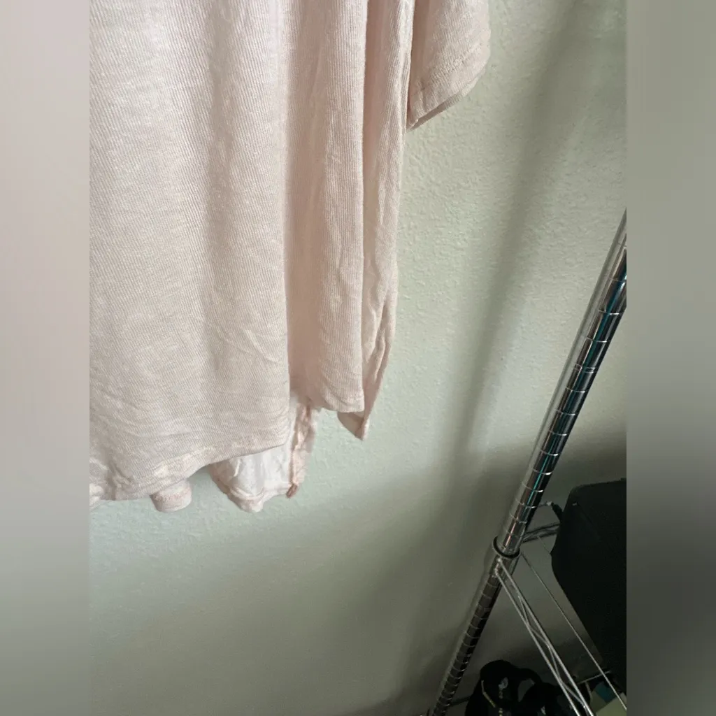 PROJECT SOCIAL T LIGHT PEACH Cream Women's OVERSIZED Top. - Image 5