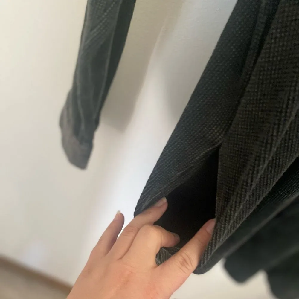 Doe & Rae thermal hooded dress with distressed detail and pockets - Image 8