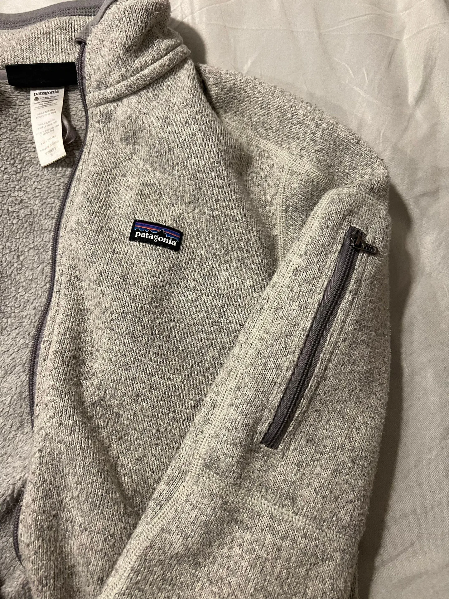Patagonia Gray Zip-up - Image 2