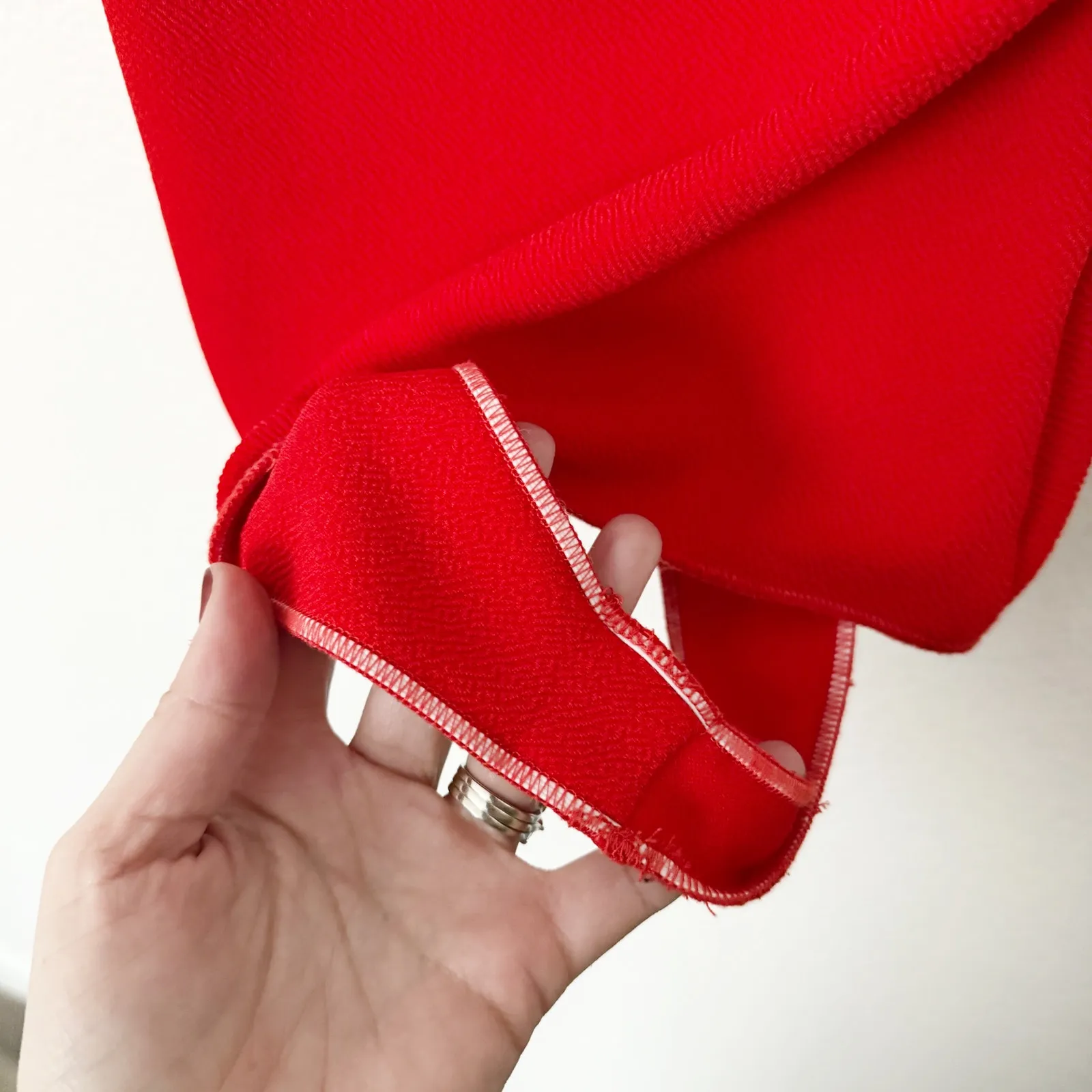 [Show Me Your Mumu] Red Square Neck Rochelle Ruffle Bodysuit Tank Size Medium M - Image 11