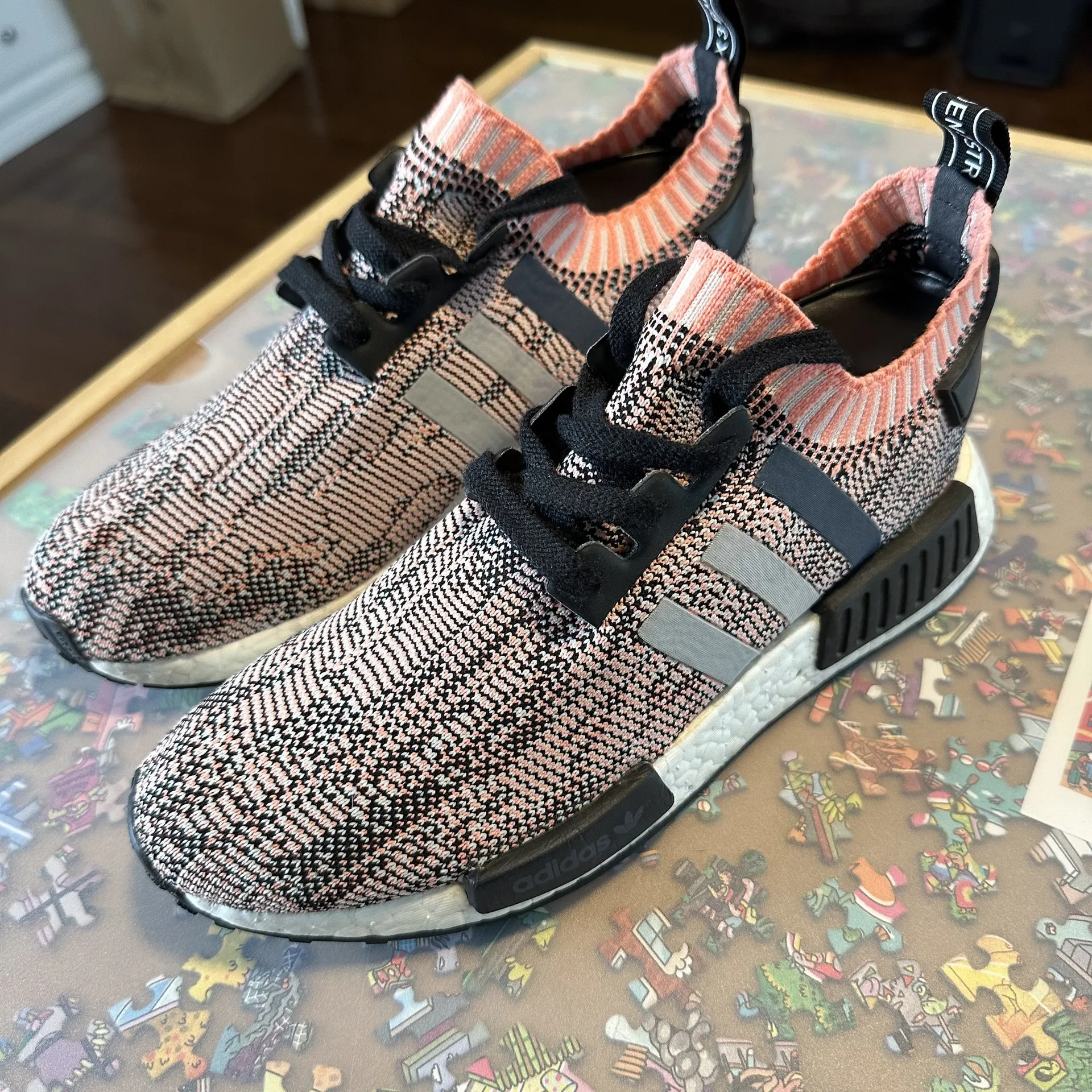 Adidas NMD R1 Original Boost Runner Primeknit in "Sun Glow" - Image 9