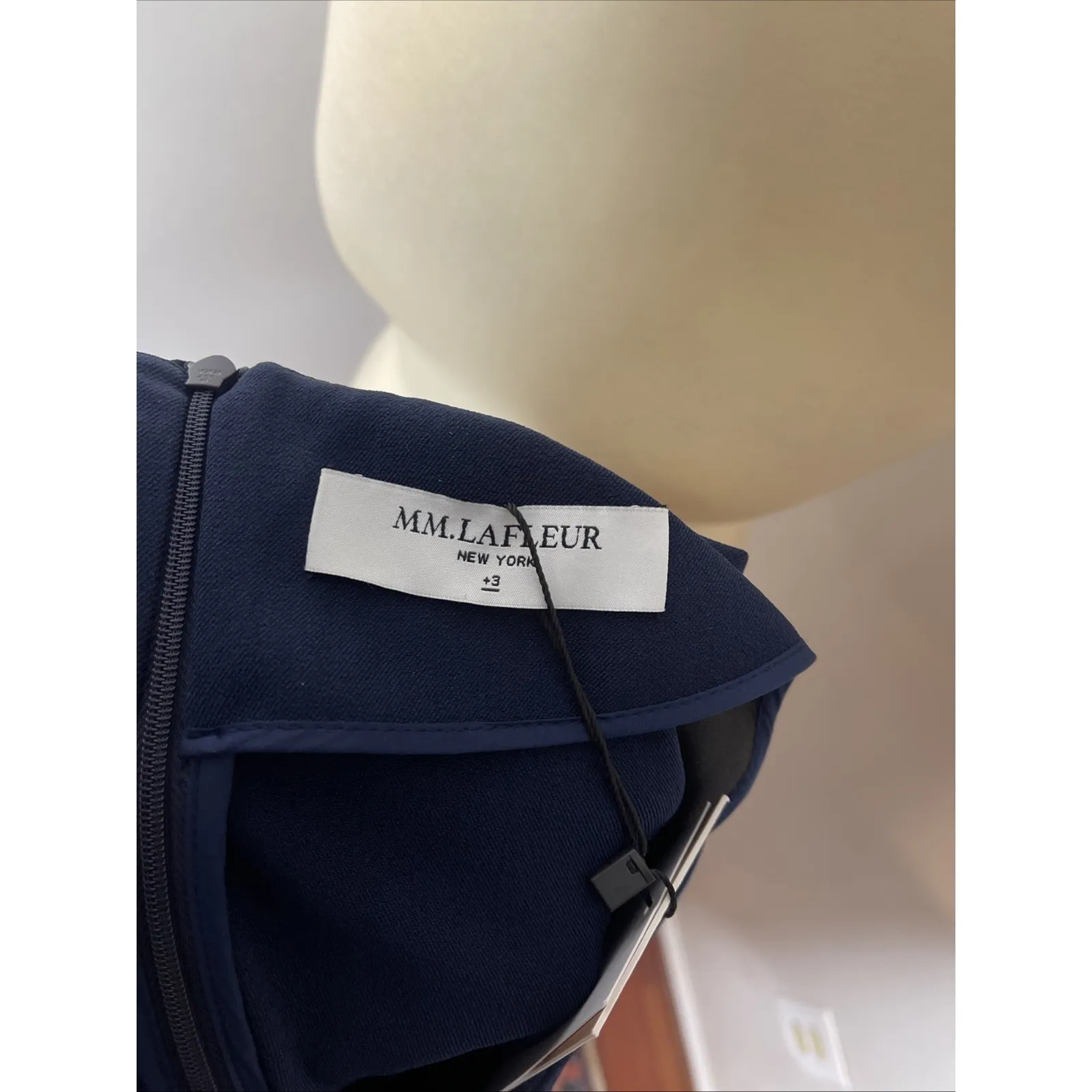 New‎ Plus MM Lafleur The Emily 2.0 Dress in WonderTex Galaxy Blue +3 3X - Image 9