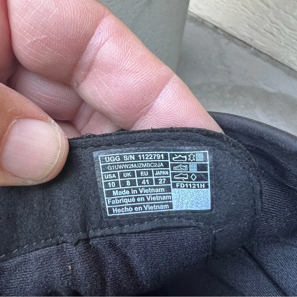 UGG  Women’s Hapsburg Lace Boots Black 10 - Image 7