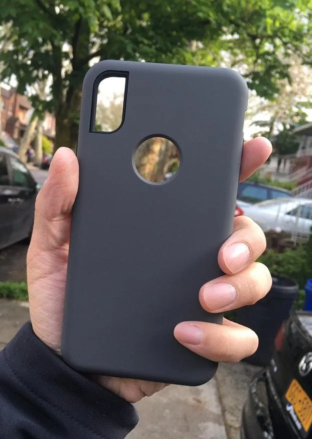 iPhone XS Max Stylish Durable Full Cover Shock Defender Armor Case - Image 5