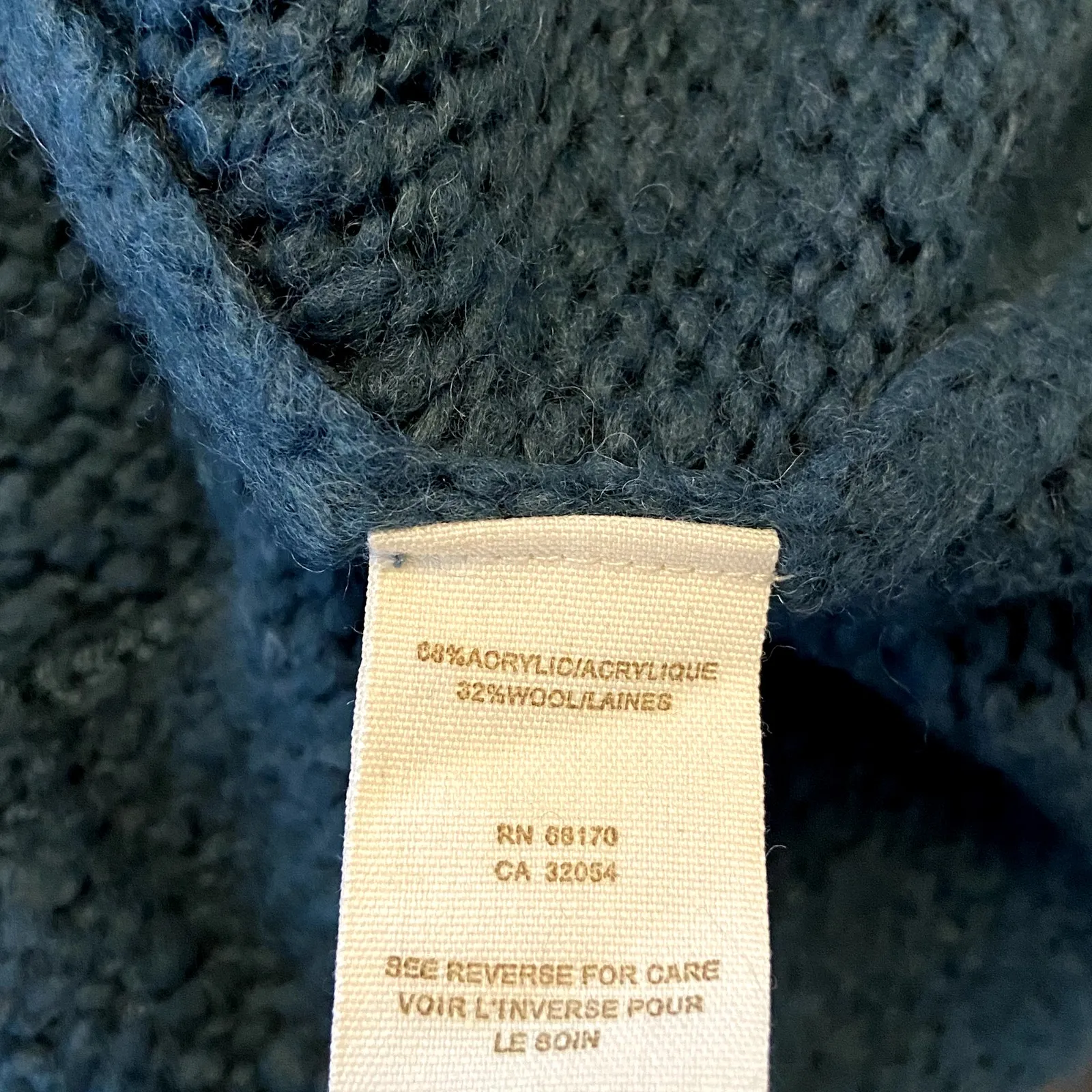 Free People Wool Cardigan Peplum Sweater Tiered Tier Knit Button Teal Small - Image 4