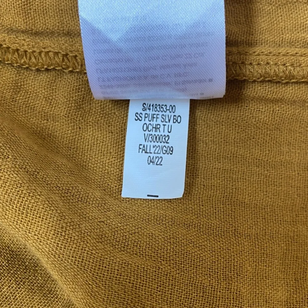 Old Navy Short Sleeve Puff Sleeve Boho top - XL EUC - Image 10