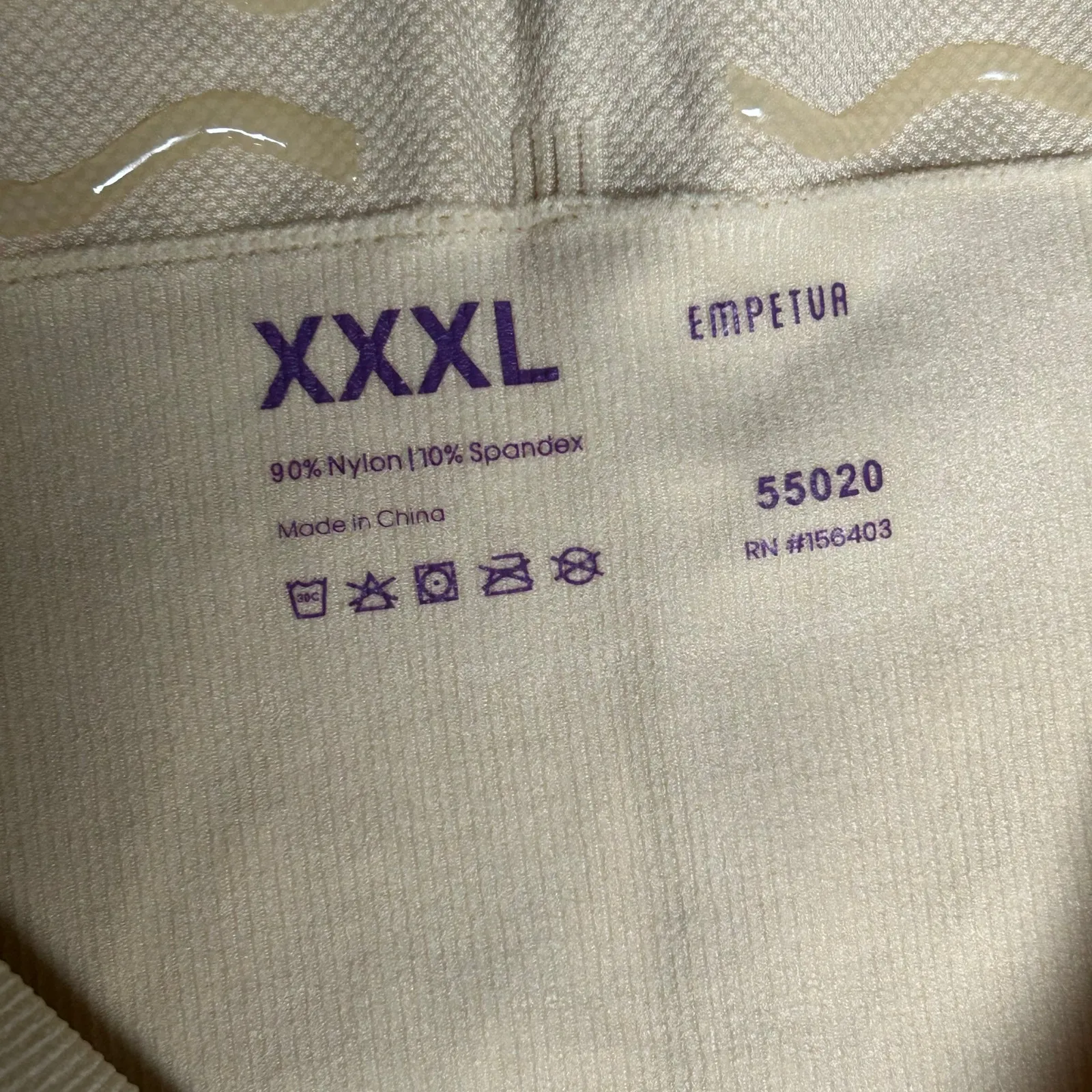 Empetua High Waisted Nude Slimming Compression Shaper Shorts XXXL 3XL New Tan Size undefined - Image 4