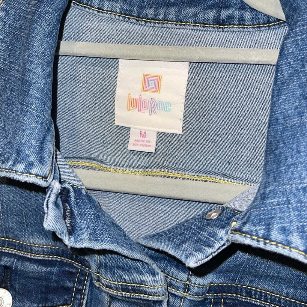 LuLaRoe  Jean Jacket - Image 3