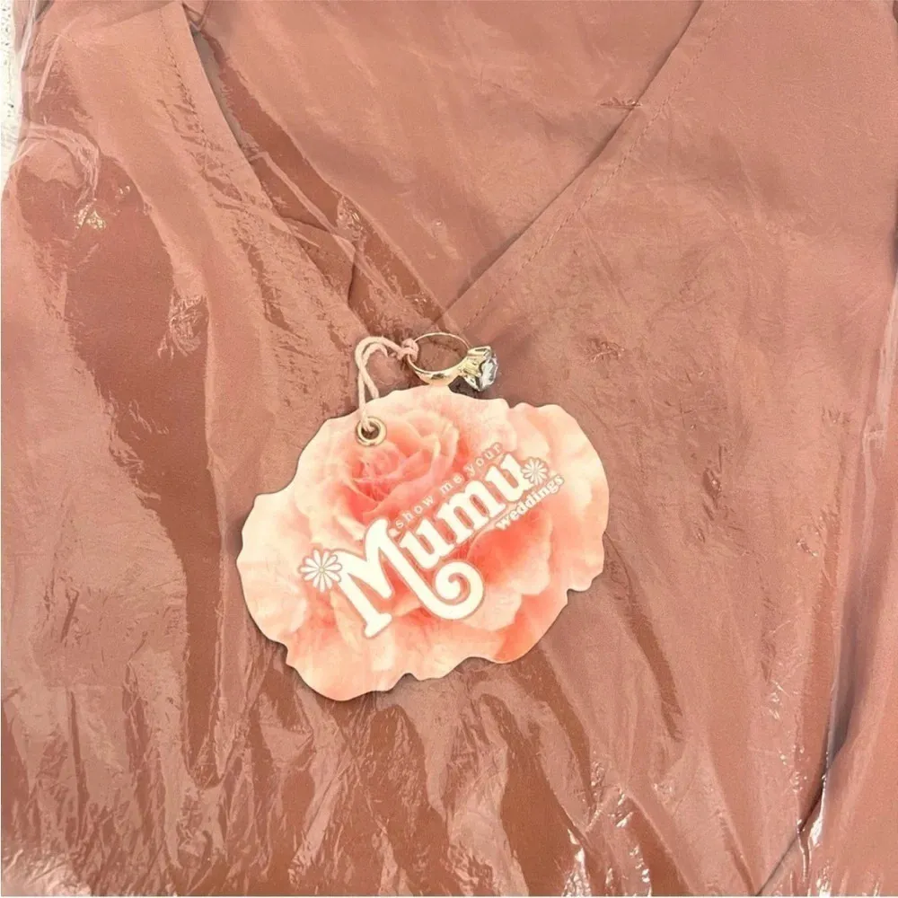 Show Me Your MuMu Kendall Maxi Dress in Rustic Mauve Crisp Bridal Size M - Image 6