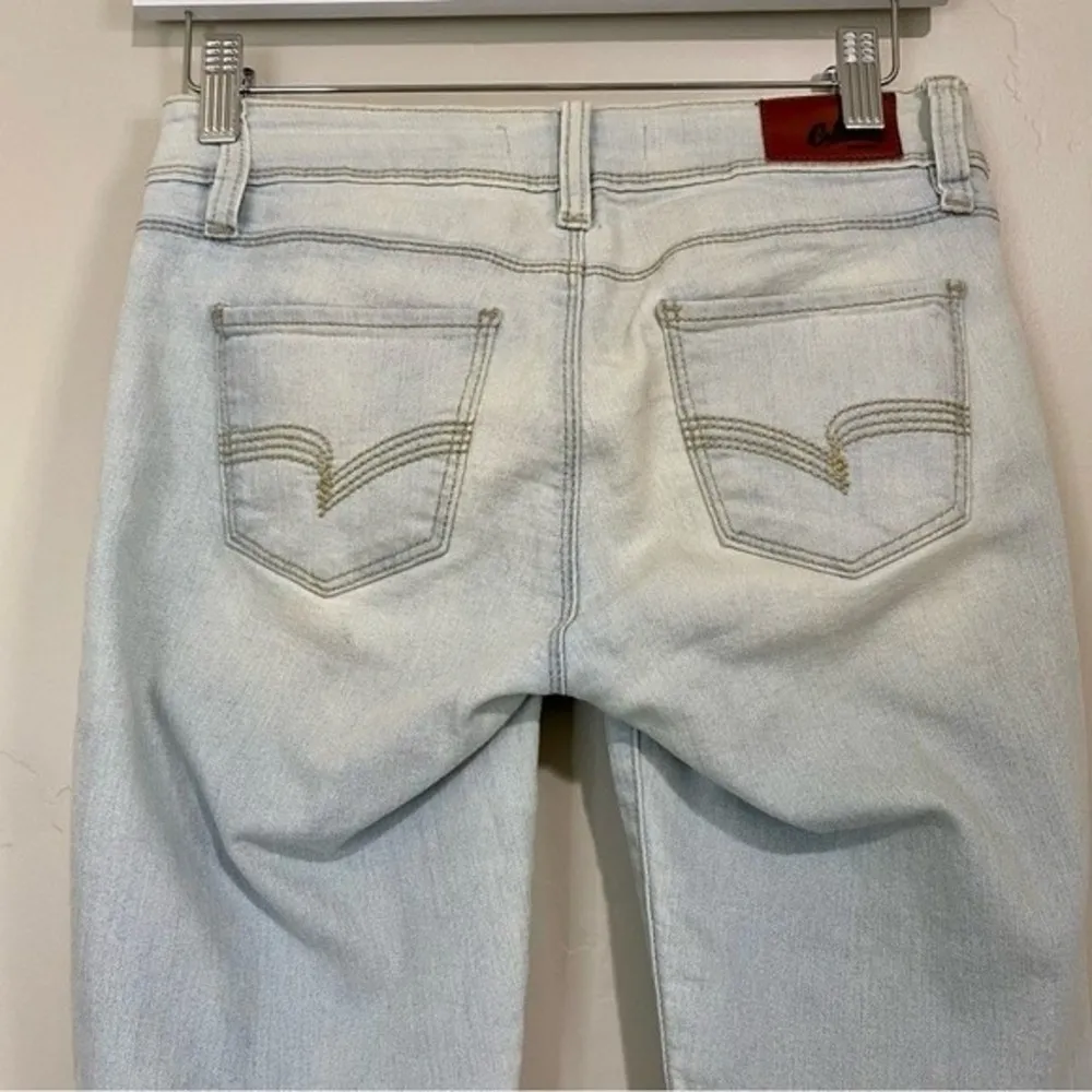 California Vintage Women’s Skinny Jeans Light Wash Size 3 FLAW - Image 8