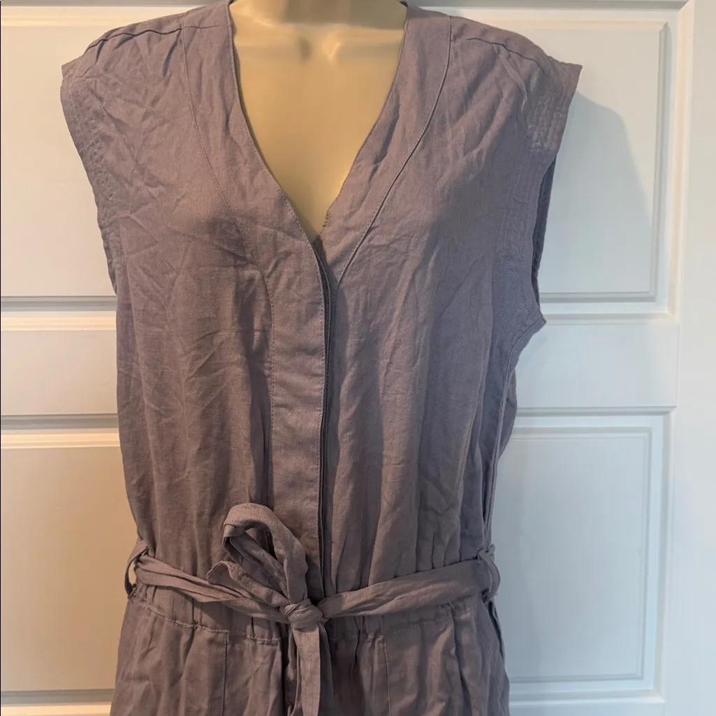 NWT SPLENDID Ailana Tie Waist Jumpsuit in a Light Purple Lavendar small NWT - Image 2