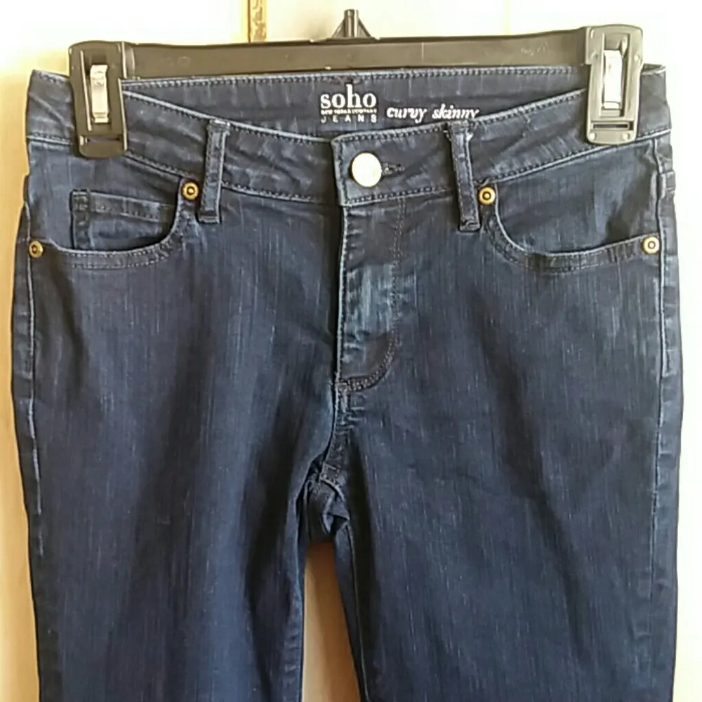 New York and Company Soho curvy skinny dark jeans - Image 2