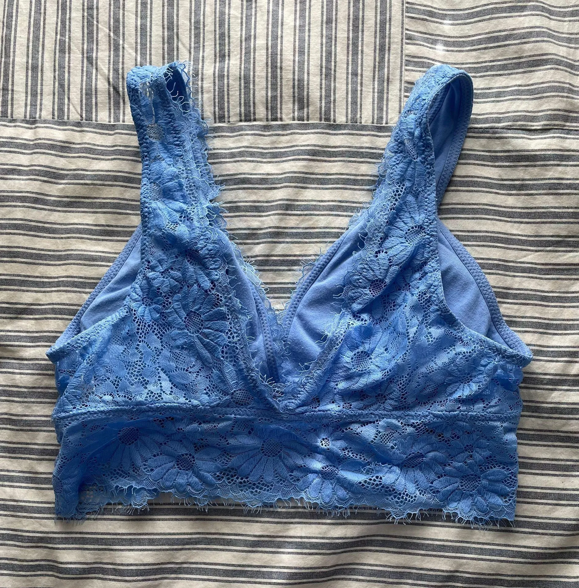 Aerie Lacey Floral Bralette - Image 2