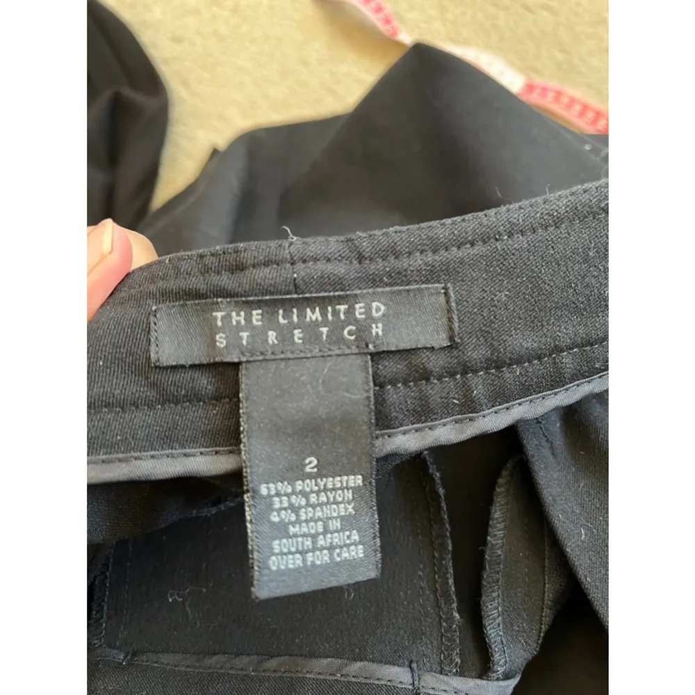 The Limited stretch Black office casual career pencil skirt Skirt Size 2 - Image 5