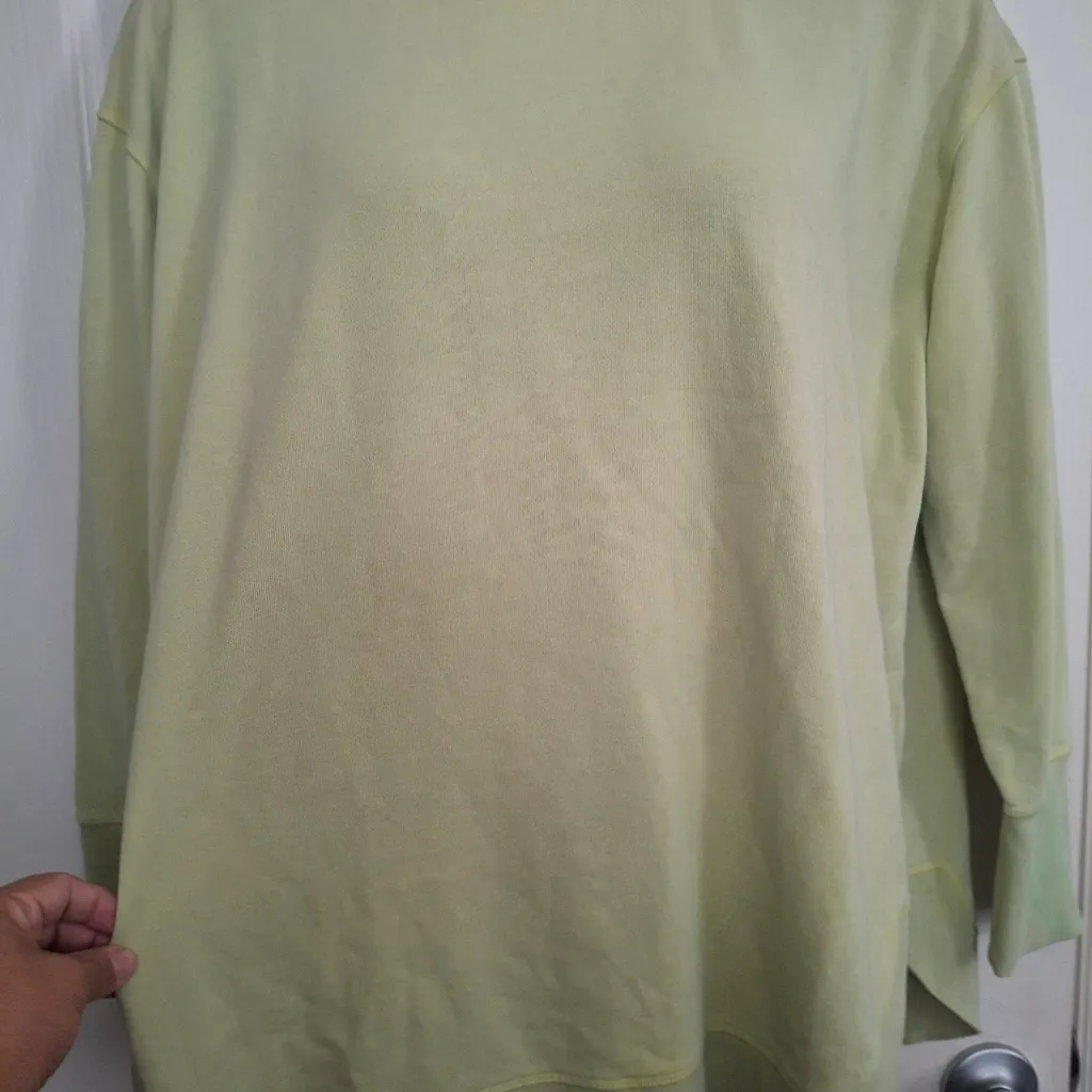 Maurices 1x Casual Light Green Sweatshirt for Women - Image 7
