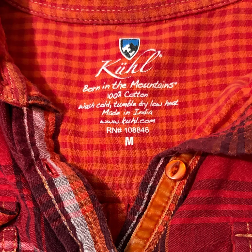 Kuhl  Alina Plaid Button Down Shirt - Image 3