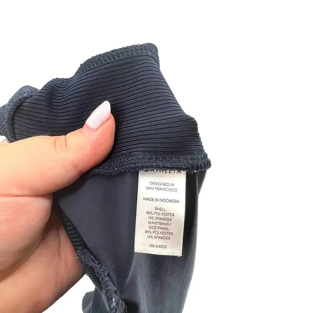 Athleta Brooklyn Mid Rise Ankle Pant Navy Blue‎ Size 12 - Image 13