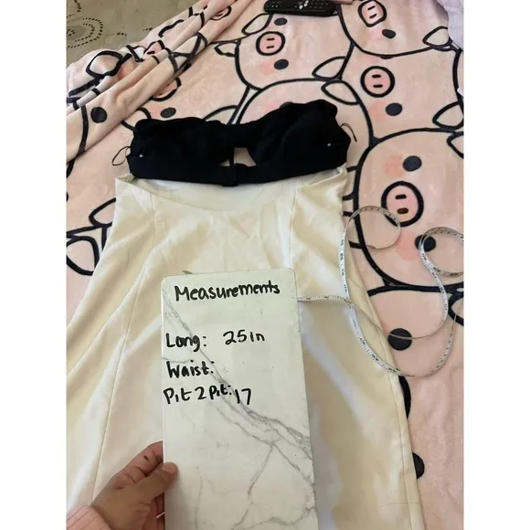 ZARA Short Dress With Tie Detail Bow‎ Size Large 7887/707 Blogger Favorite - Image 8