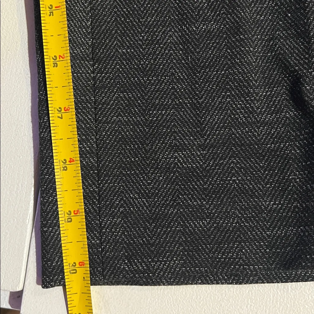 TALBOTS ITALIAN LUXE KNIT HERRINGBONE JACKET PANTSUIT  SIZE 16 - Image 14