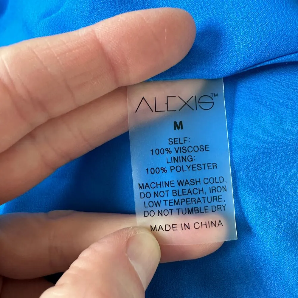 NEW Alexis Nisa Mix Floral Satin Dress Brun Blossom - Image 8