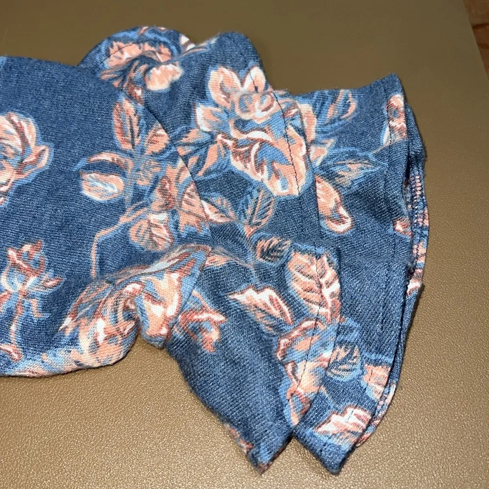 COMO BLUE womens size 2X pullover long sleeve top ruffle sleeves soft stretchy - Image 5