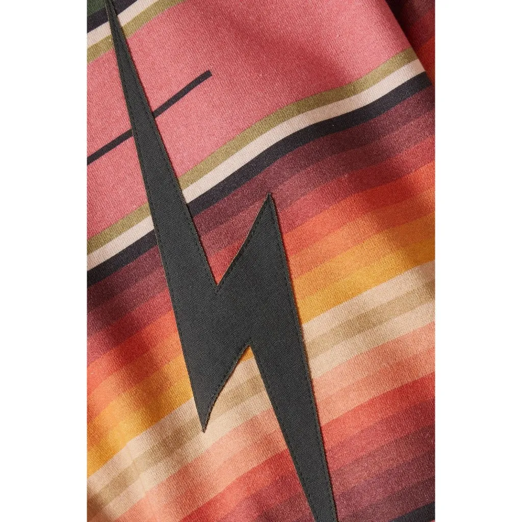 Aviator Nation Serape Bolt Stitch Sweatshirt Multi Womens Size XS - Image 5