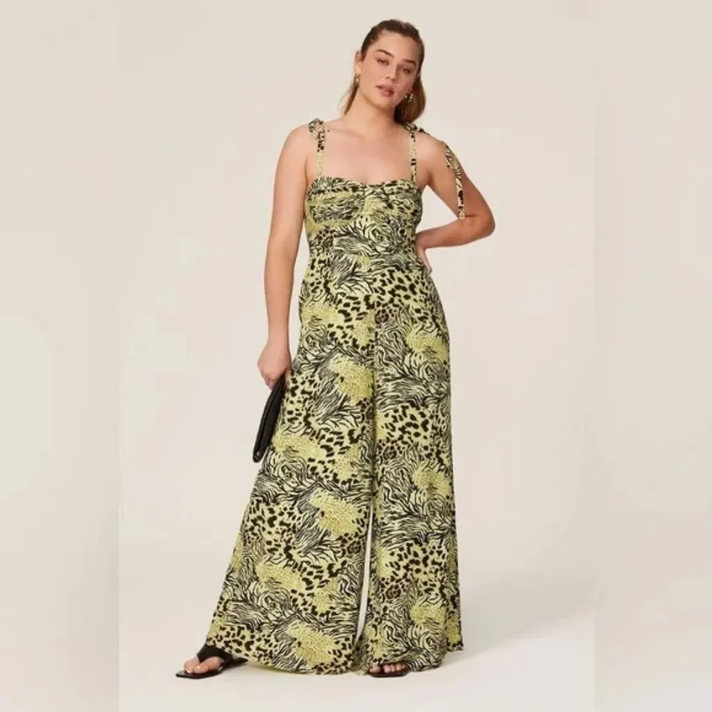 Fame and Parner Suraya Safari Citrus Jumpsuit Size 10‎ - Image 3