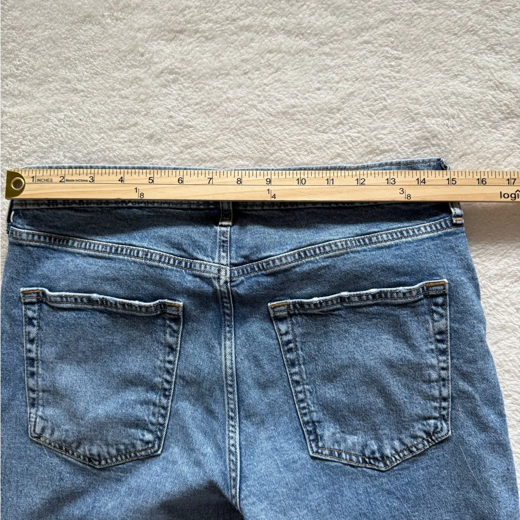 Gap Light Blue Mid-Rise 90's Loose Vintage Style Jeans Women's Size 8s 29 Waist - Image 11