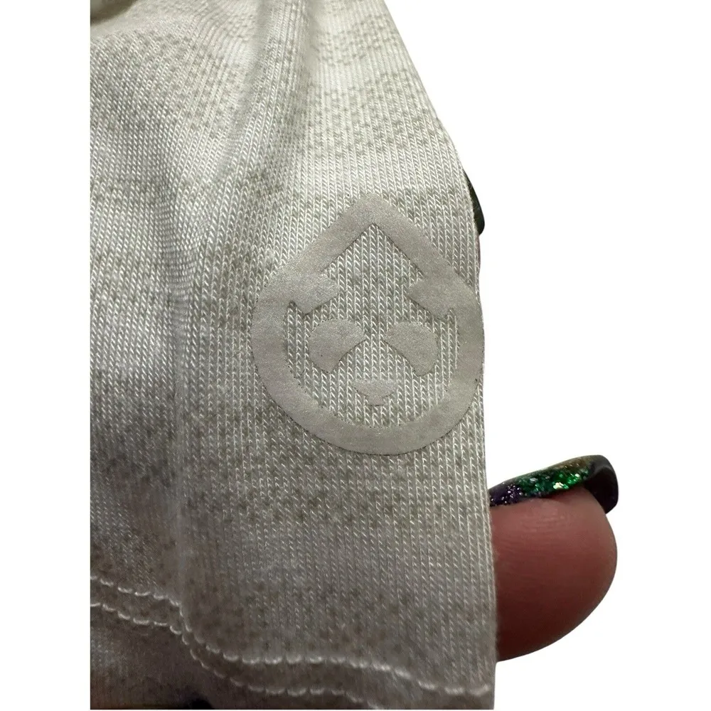 Tasc Medium Performance‎ Bamboo Blend 1/4 Zip Pullover White Tan Lightweight UV4 - Image 5