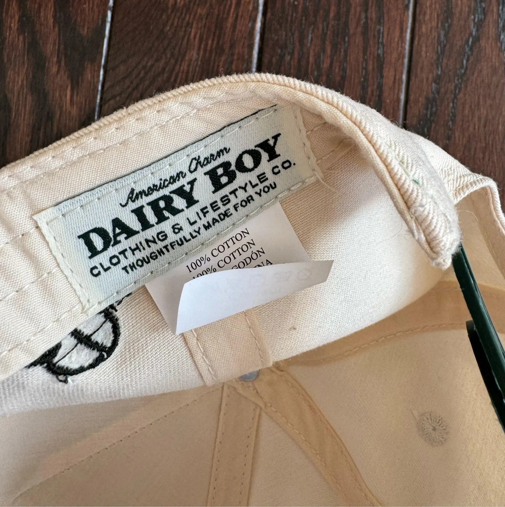 Dairy Boy Logo Horse Hat Green - Image 4