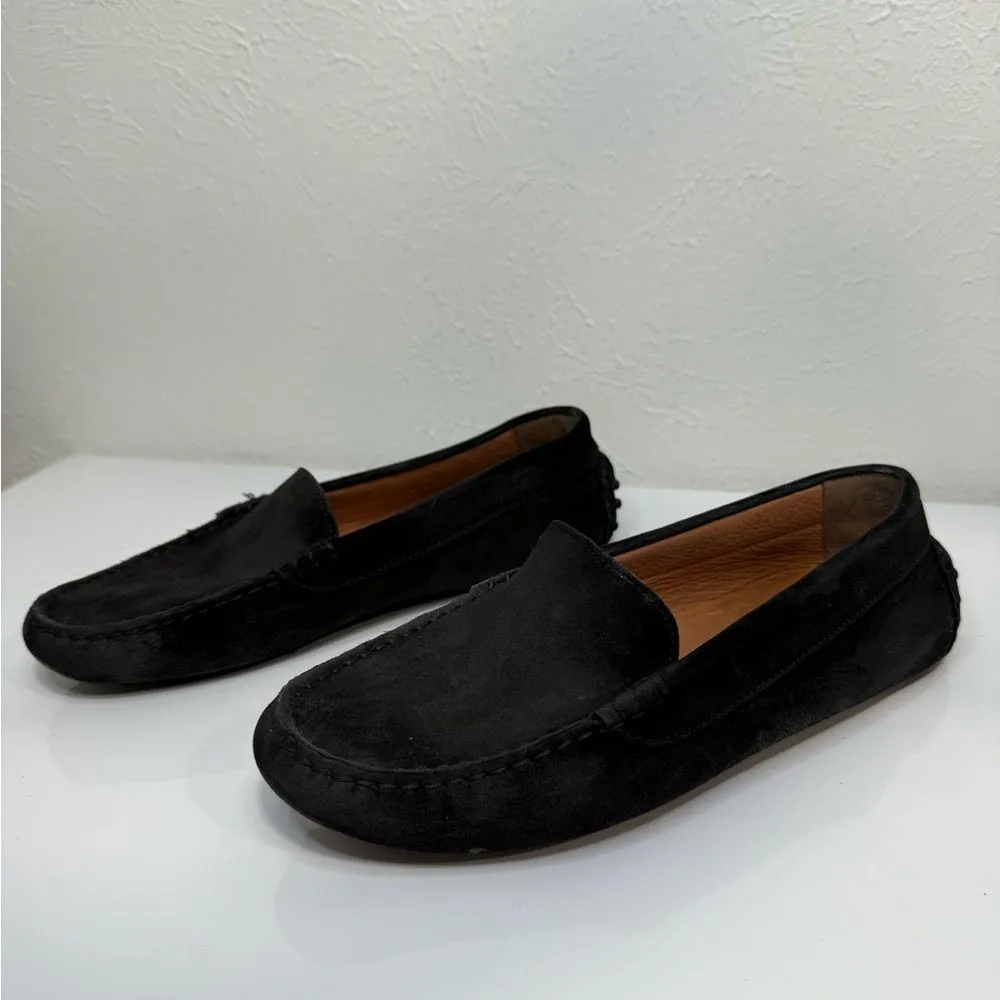 M. Gemi “The Felize” Black Suede Moccasins – Made in Italy – Size 37.5 (US 7) - Image 2
