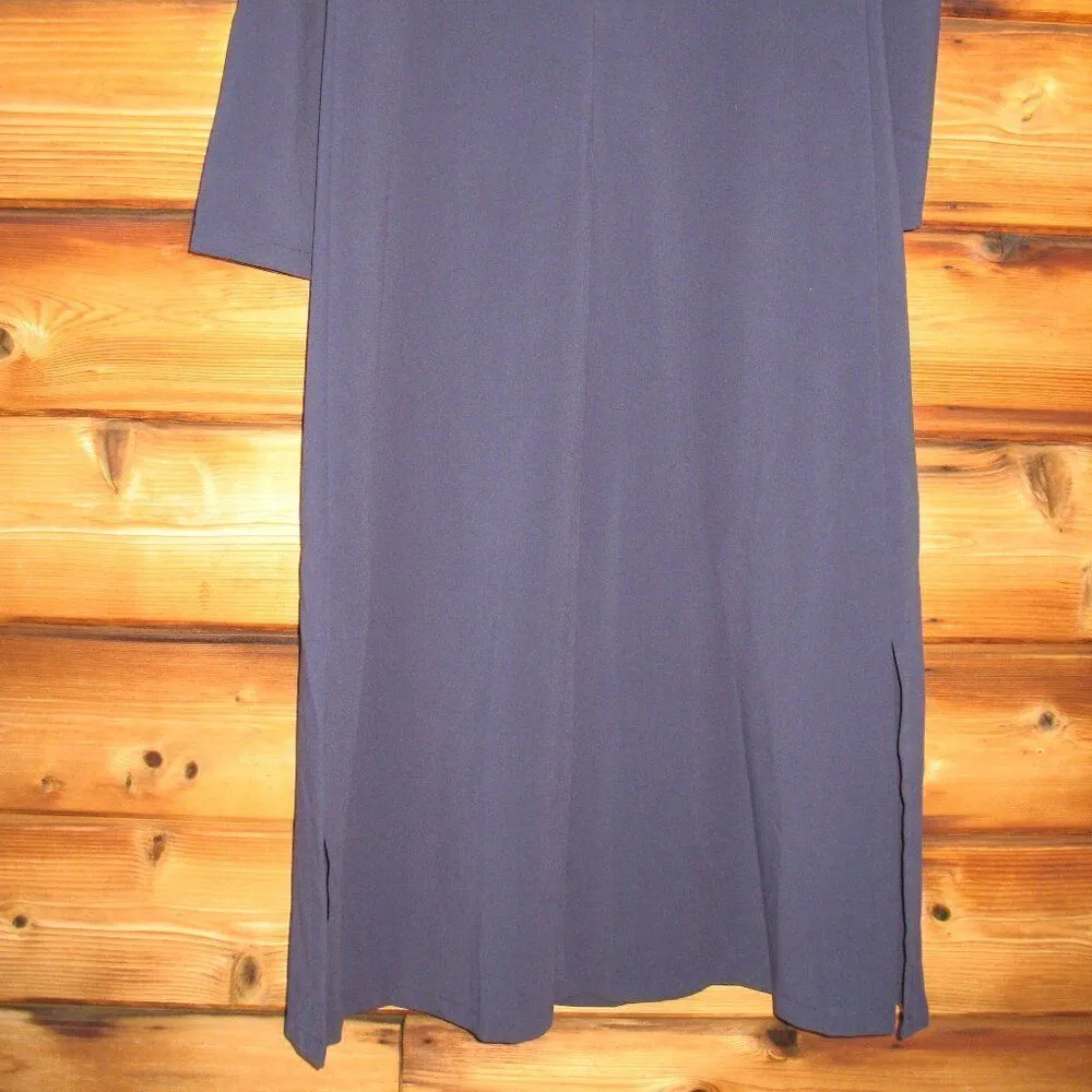 NWT Blue V Neck Stretch Tunic Dress Size XS - Image 6